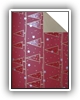 Alpach-rot-79821 - Geschenkpapier Rolle 30/50/70cm 200m